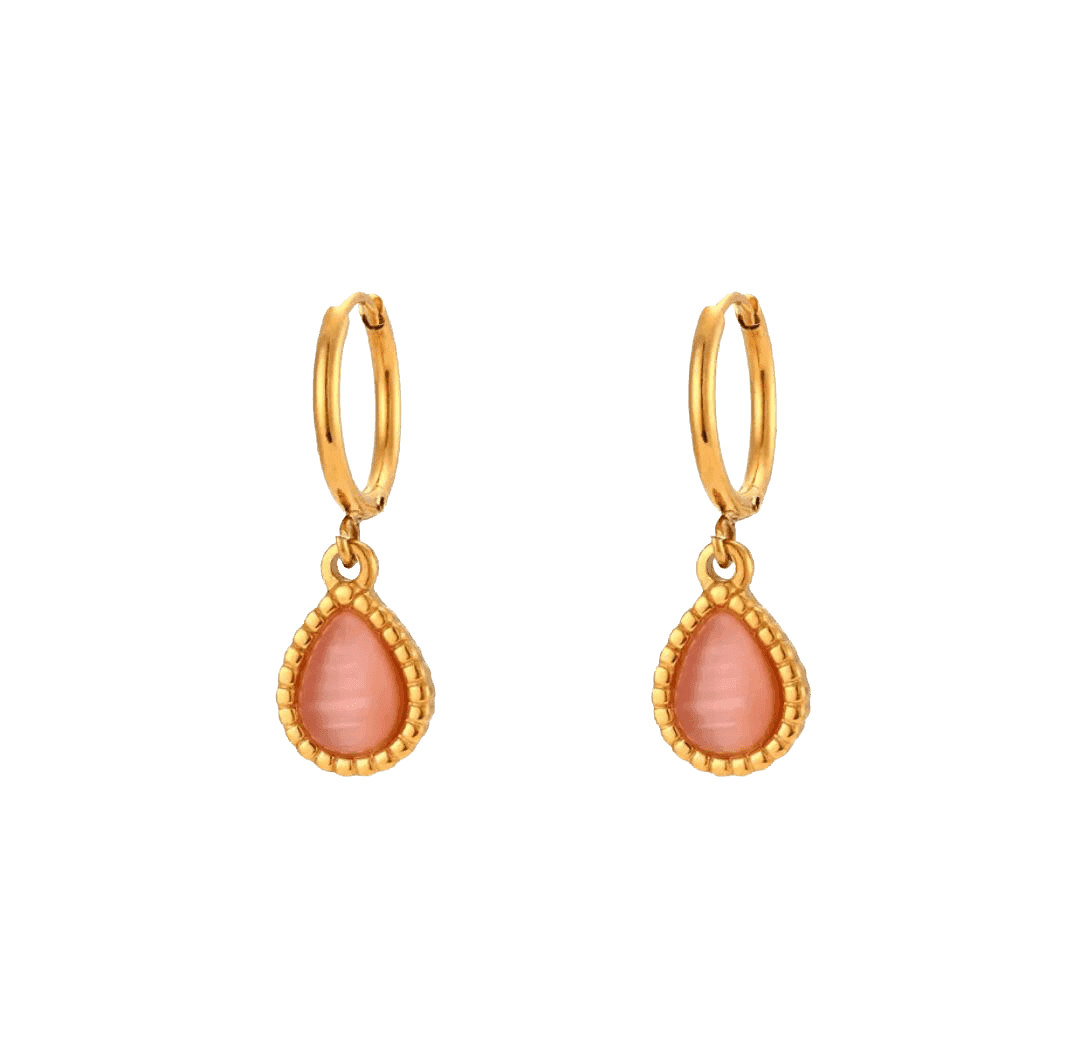 Oorbellen Rosie roze