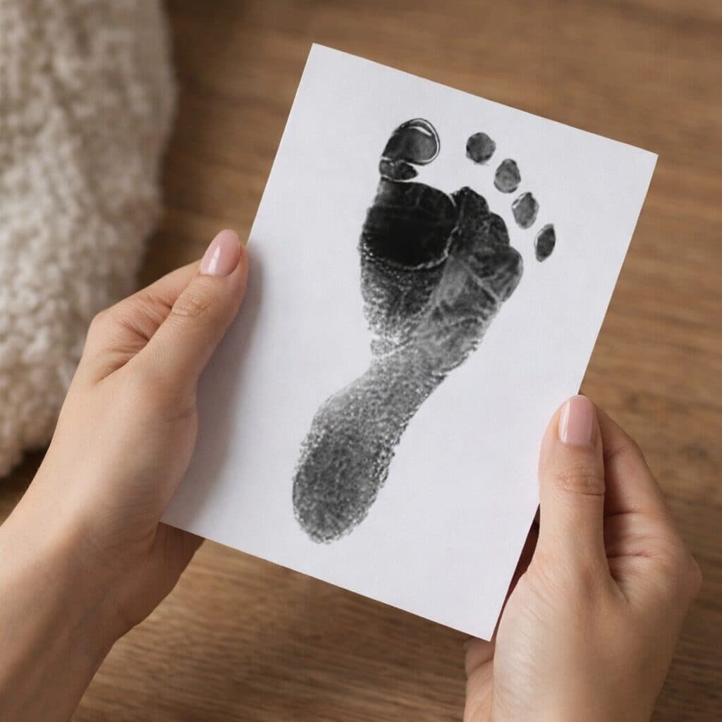 Stempelkussen voor Poot, Hand- of Voetafdruk