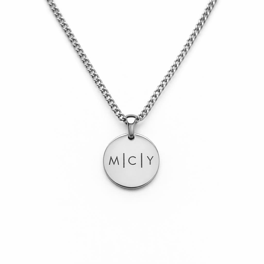 Heren Ketting met Initialen