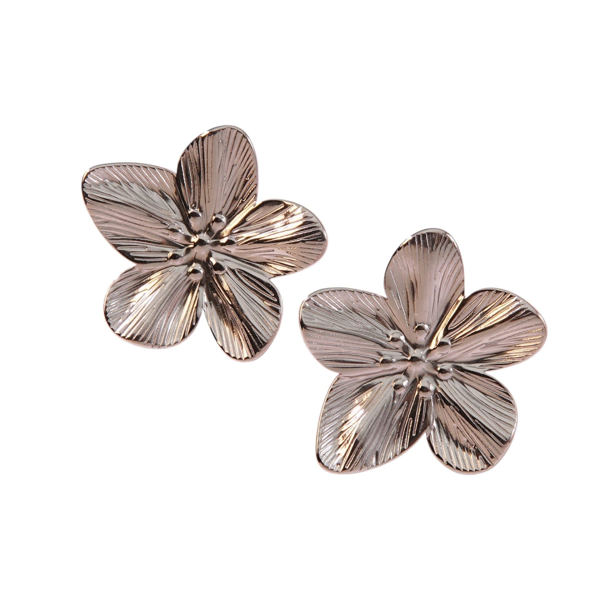 Oorbellen Studs Grote Bloem