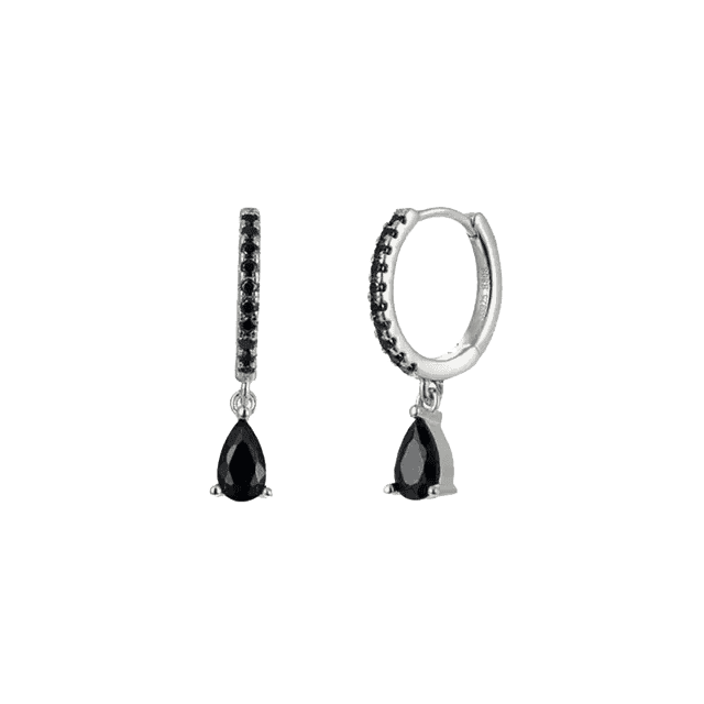 Oorbellen Nina zwart