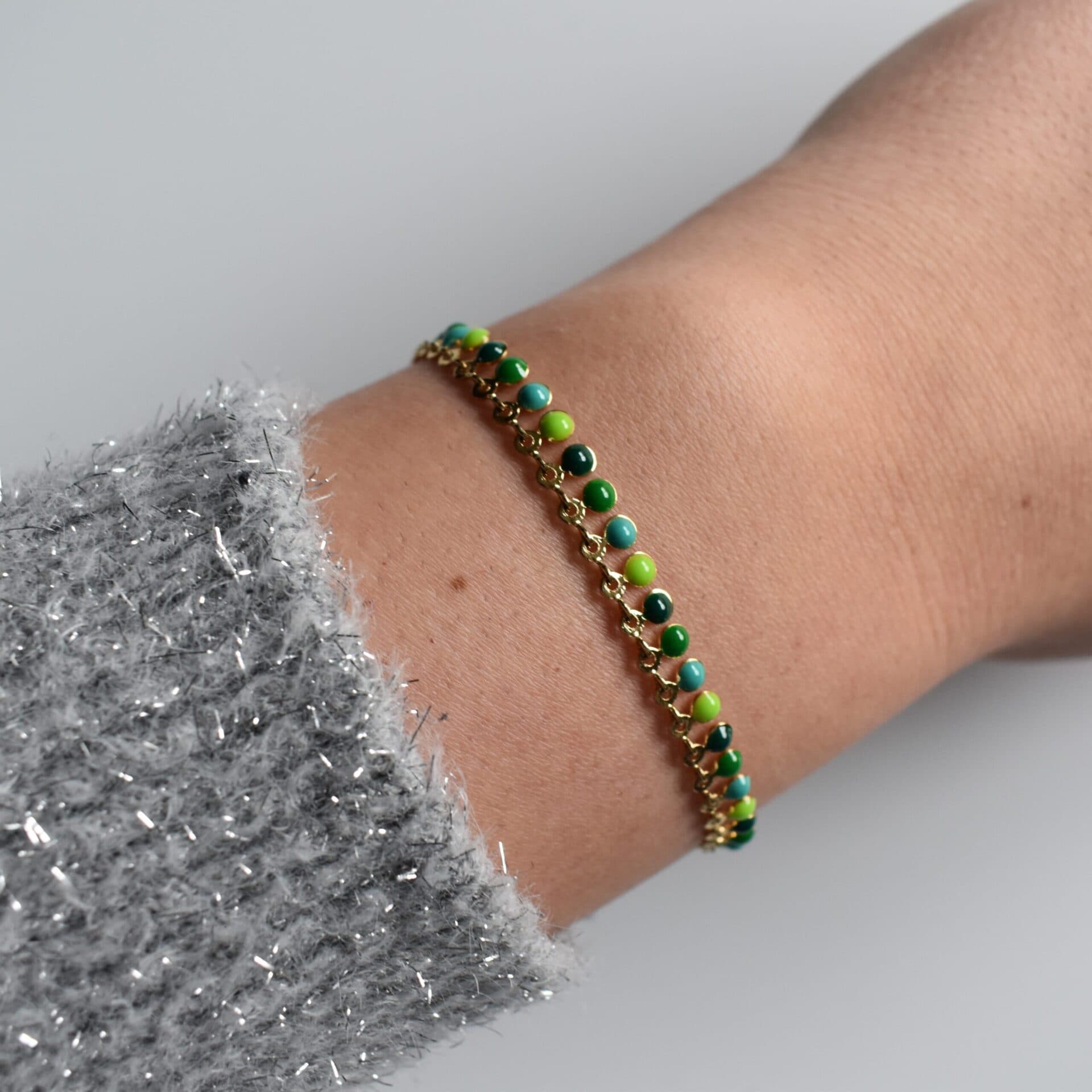 Armband Lucie groen — alternatieve afbeelding