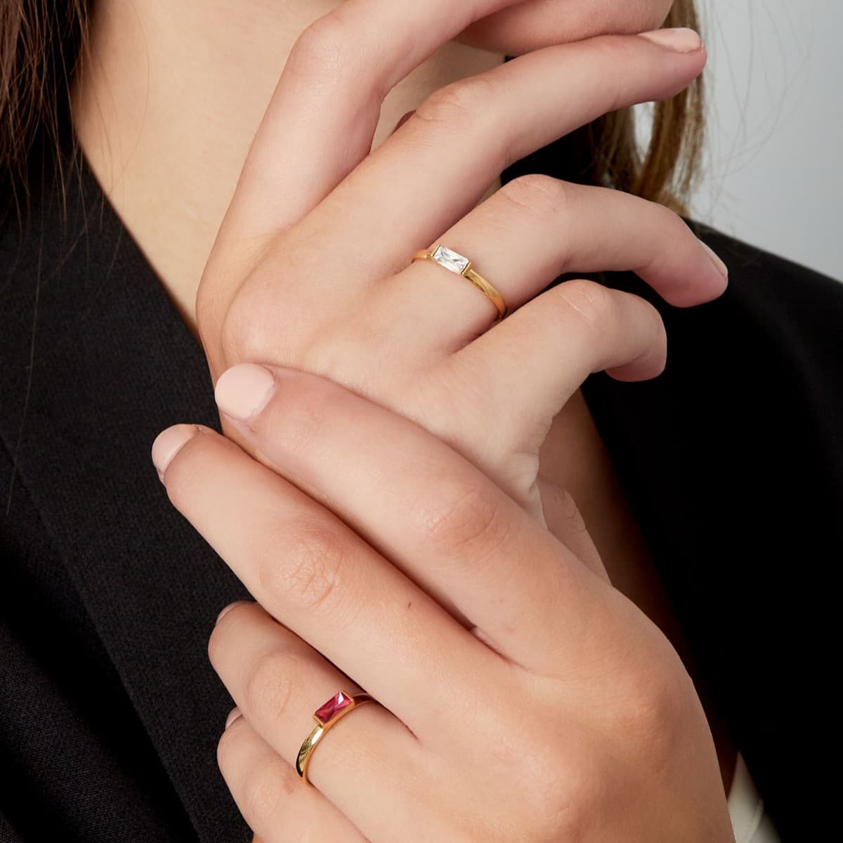 Ring Diana Paars — alternatieve afbeelding