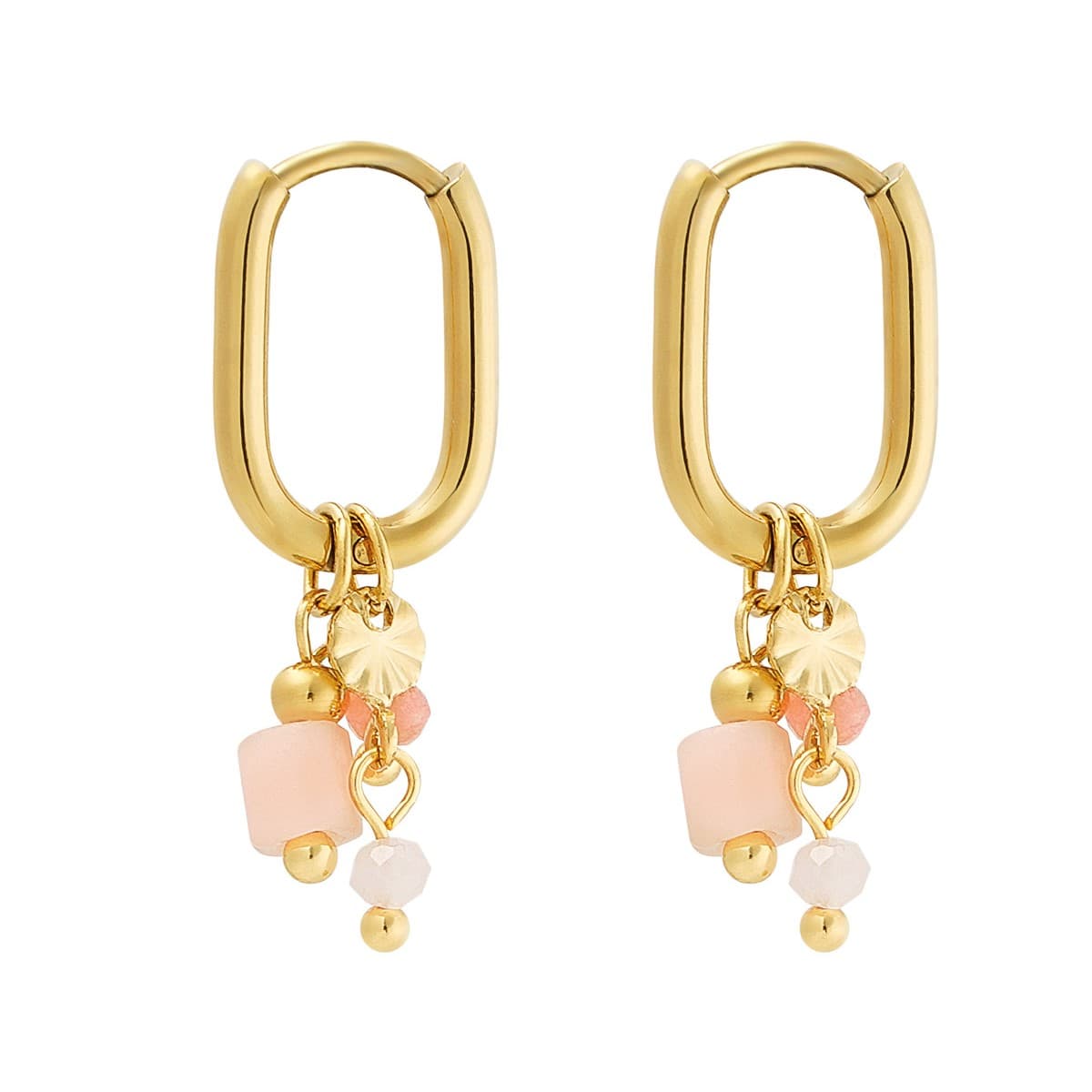 Oorbellen Ciara roze