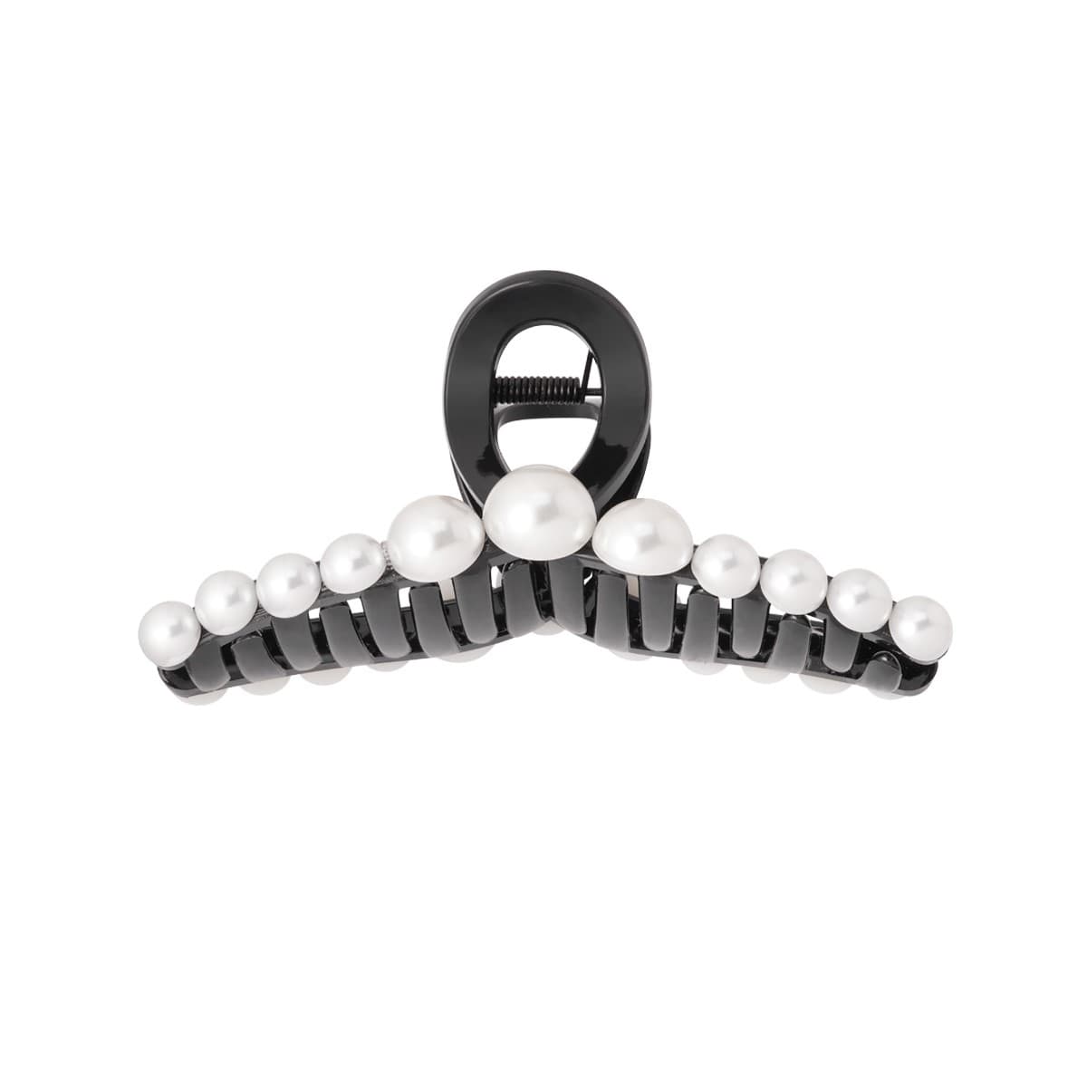 Haarklem Parels zwart