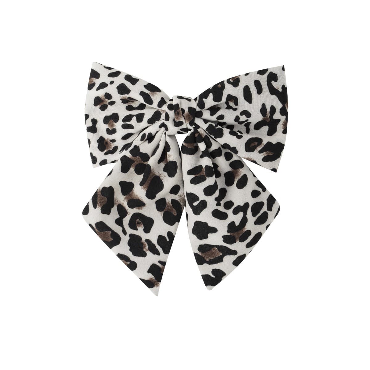 Haarstrik Panterprint zwart/wit