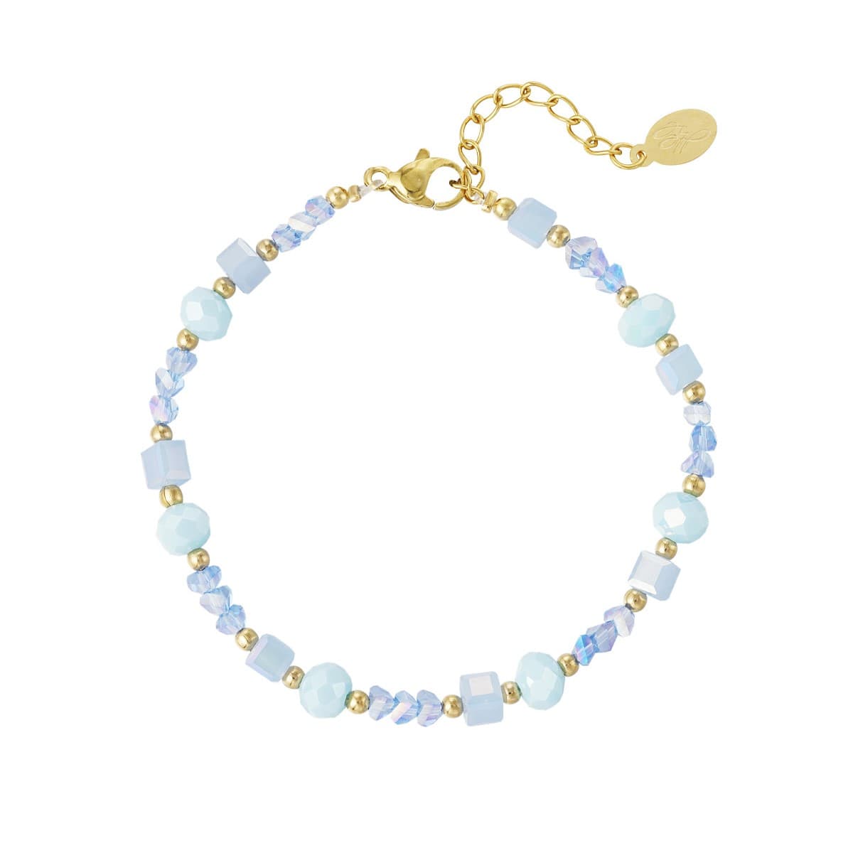 Kralen Armband blauw