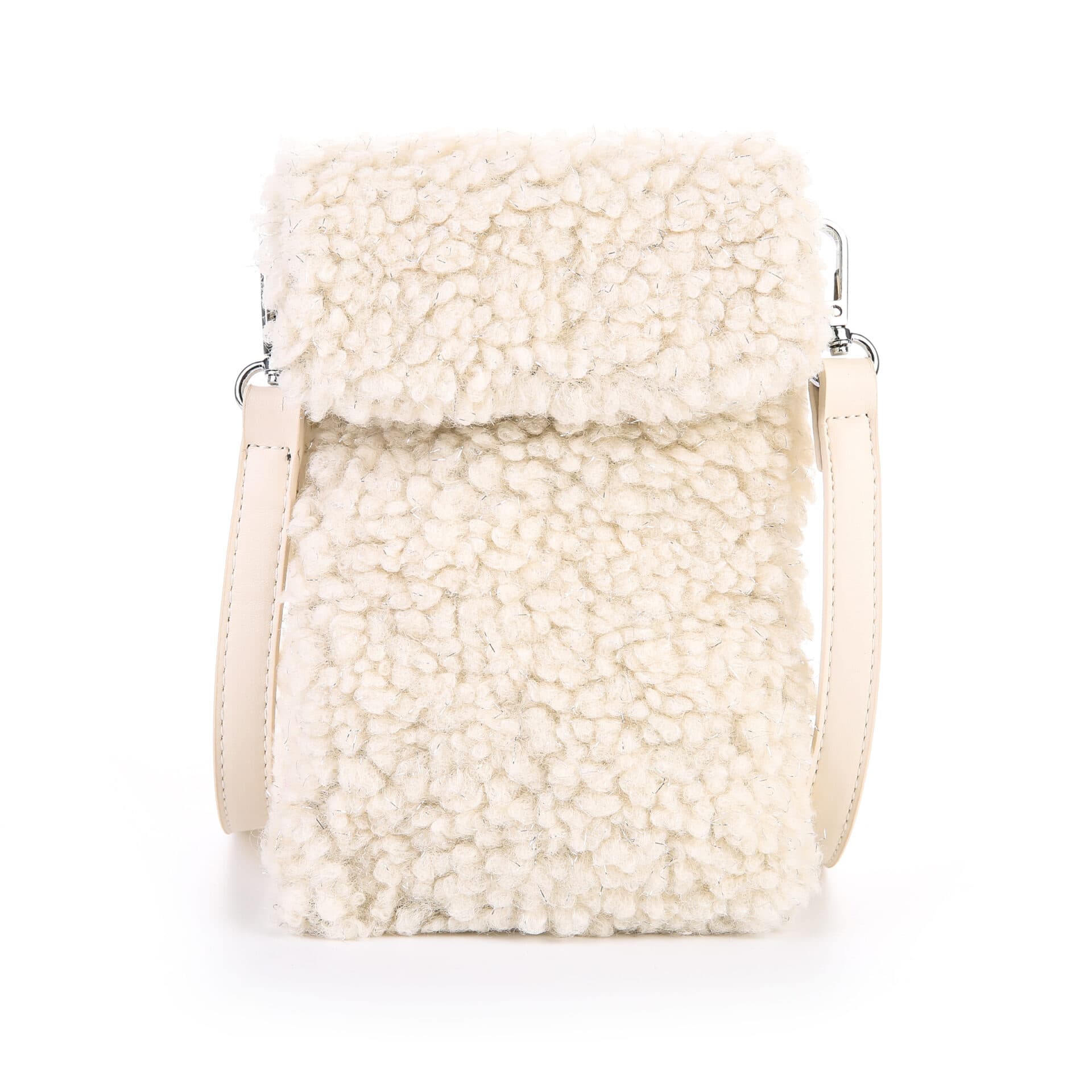 Telefoontasje Teddy wit