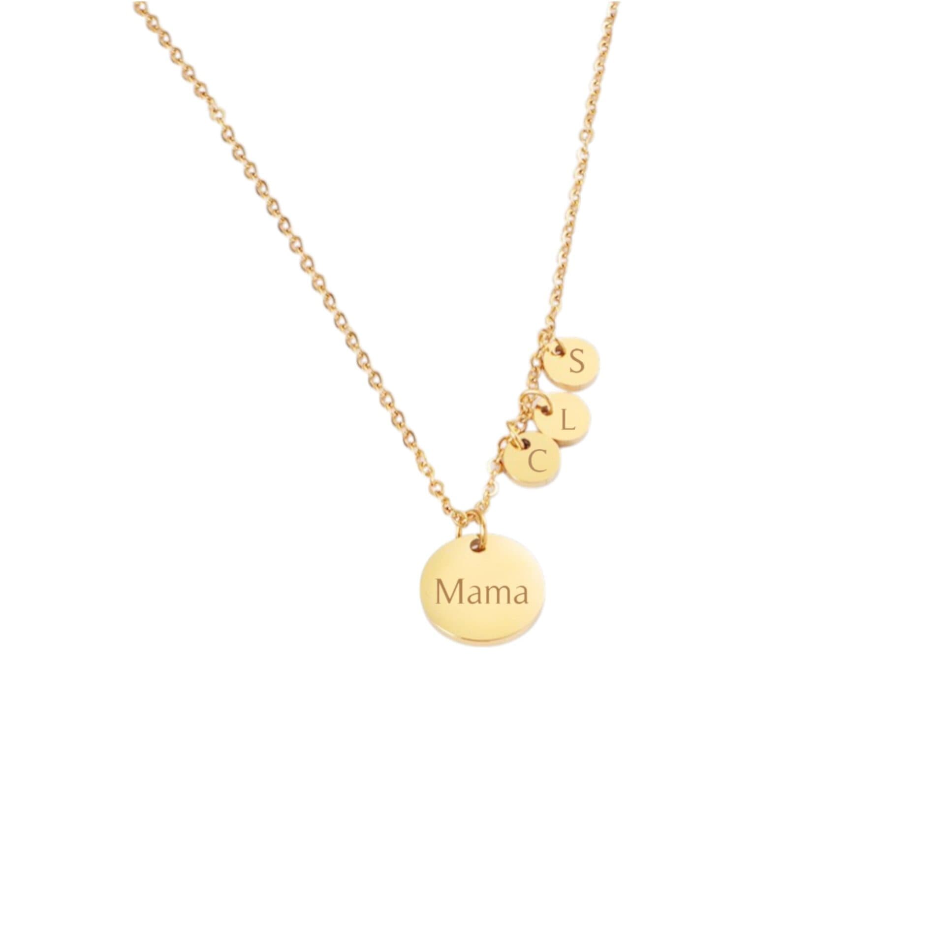 Ketting met Naam en 3 Initialen