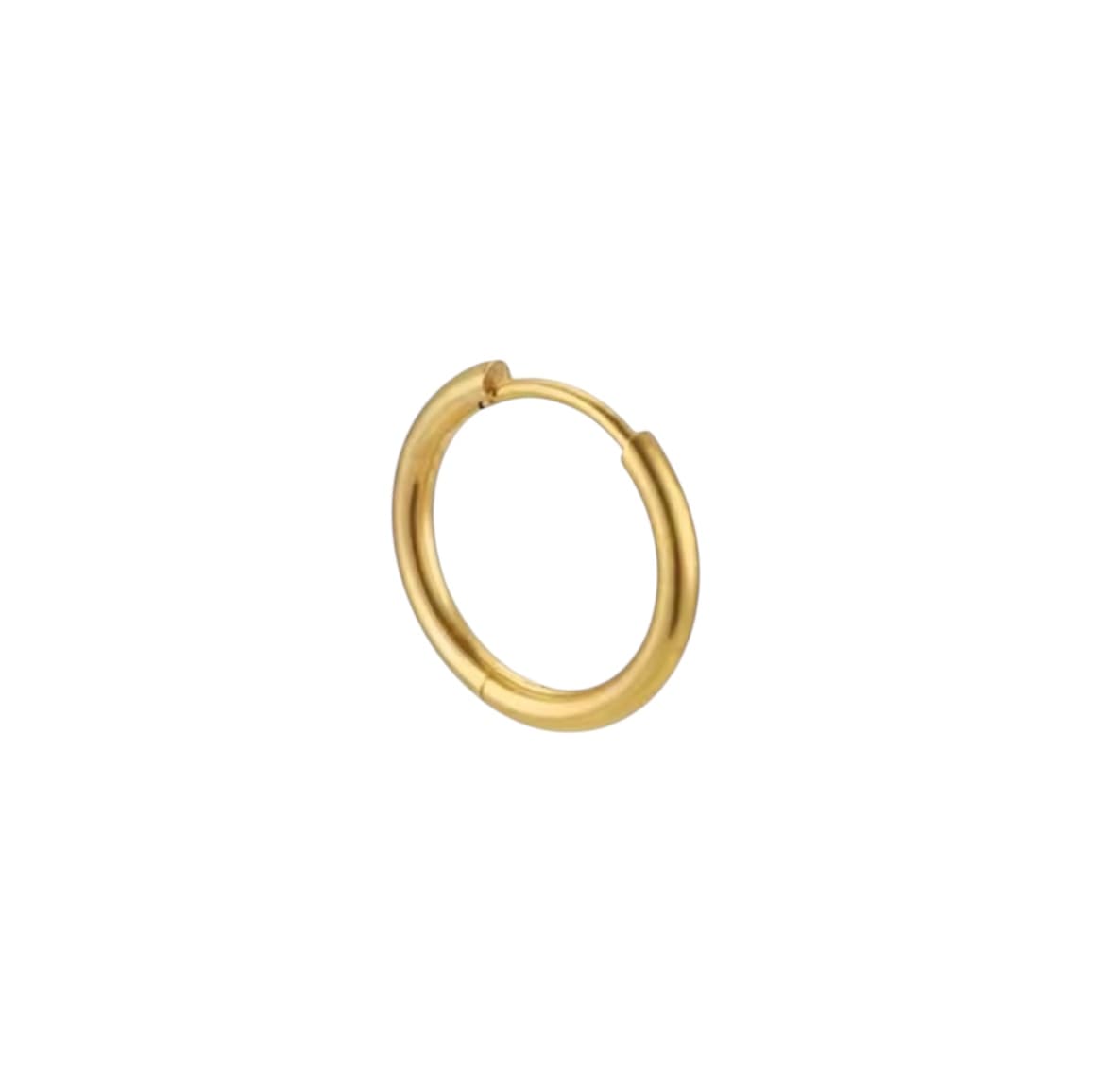 CYO Basic Oorbel goud (14 mm)